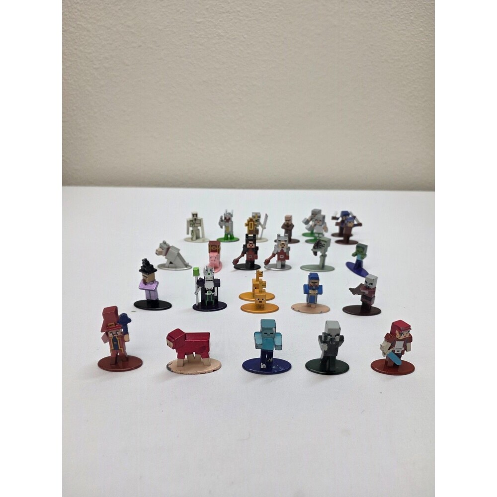 Minecraft Nano Metalfigs Die-Cast Figure Lot Jada Toys